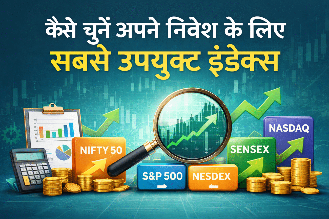 कैसे चुनें अपने निवेश के लिए सबसे उपयुक्त इंडेक्स